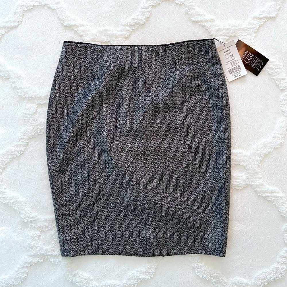 Etcetera Tweed Pencil Skirt